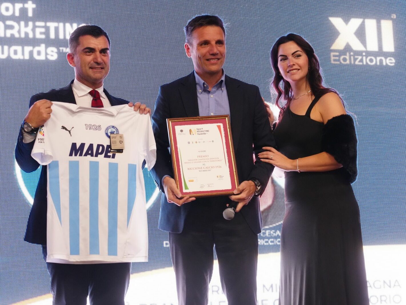 Premiazione-Cesarini Riccione Calcio 1926